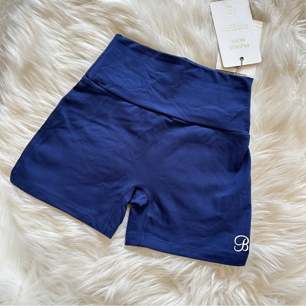Bombshell Sportswear Blue Athletic Shorts - Picture 11 of 11